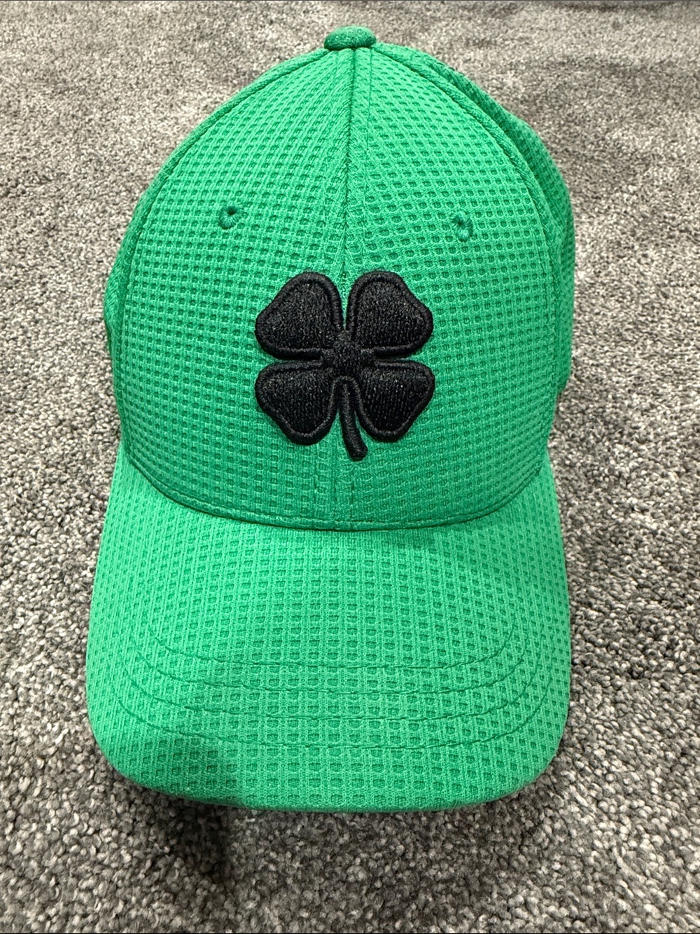 Black Clover Flex Waffle 10 Hat Green Black L/XL NWOT